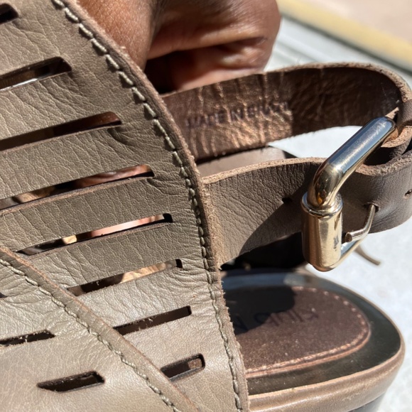 Klub Nico Khaki tan leather sandals - Picture 2 of 7